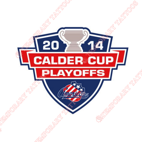 Rochester Americans Customize Temporary Tattoos Stickers NO.9128